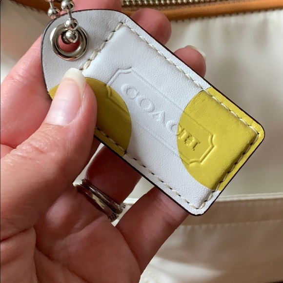 Satin Hampton Coach purse - Picture 5 of 8